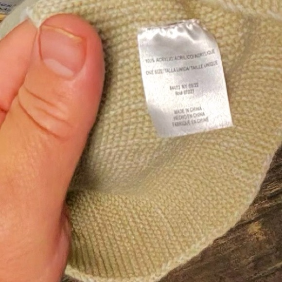 Cream Marled Knit Womens Headband Ear Warmer - Picture 3 of 5